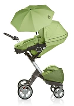 ストッケエクスプローリーに取り付けられるパラソル