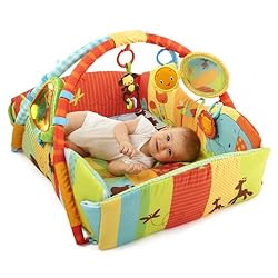 広々使えるマットと持ち運び可能なピロー