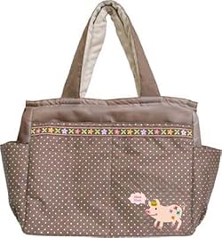 軽くて丈夫なままバッグ。