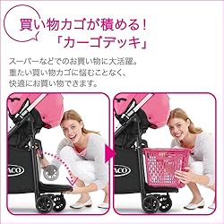 買い物カゴが積める「カーゴデッキ」搭載! 