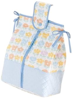 可愛いレトロフラワーのオムツストッカーです