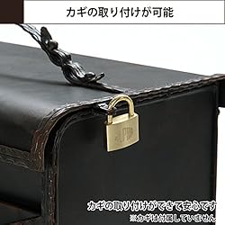 鍵取り付けが可能で安心