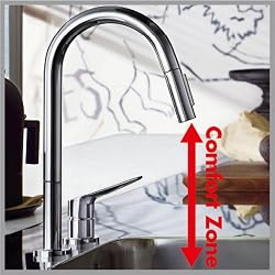 実用的なハイスパウト「ComfortZone」