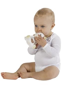 天然ゴムと食用塗料でできているので赤ちゃんにも安心