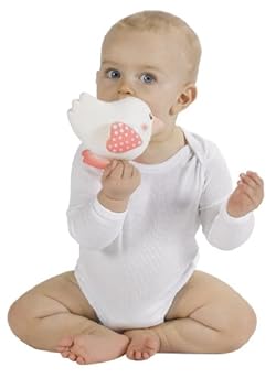 天然ゴムと食用塗料でできているので赤ちゃんにも安心