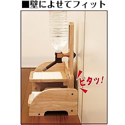 壁にピタッ!と安定設置できます。