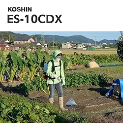 工進　エンジン式　噴霧器10L　背引き