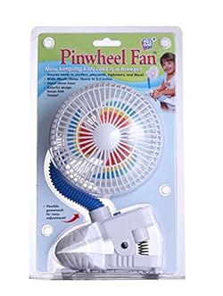 お子さんがおでかけ中に涼しく過ごすための扇風機