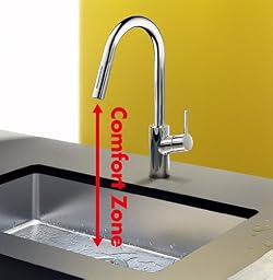 実用的なハイスパウト「ComfortZone」