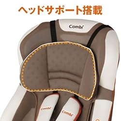 標準ヘッドサポート付き。