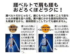 肩こり・腰痛に悩むママたちのために作られた抱っこ紐