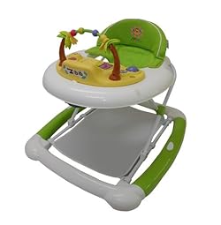 ベビーウォーカーとロッキングの1台2役。