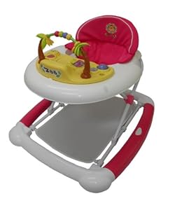 ベビーウォーカーとロッキングの1台2役。