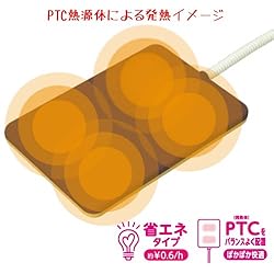 身体に優しい省エネタイプの熱源体