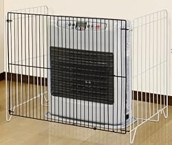 FF温風ヒーターに最適な三方式のストーブガード
