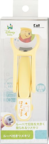 ルーペで刃先を大きく見られるツメキリ