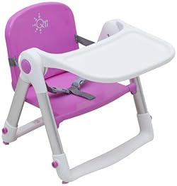 折りたたんで持ち運べるブースター&ローチェア