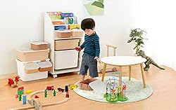 成長に合わせていろんなものを収納!
