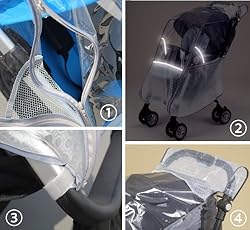 雨天時のママの心配をあらゆる工夫で軽減 