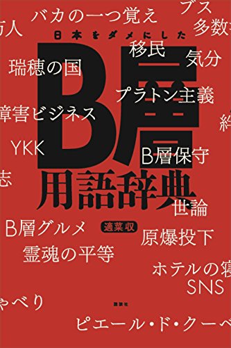 日本をダメにしたb層用語辞典