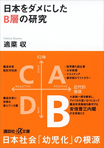 日本をダメにしたb層の研究 (講談社+α文庫)