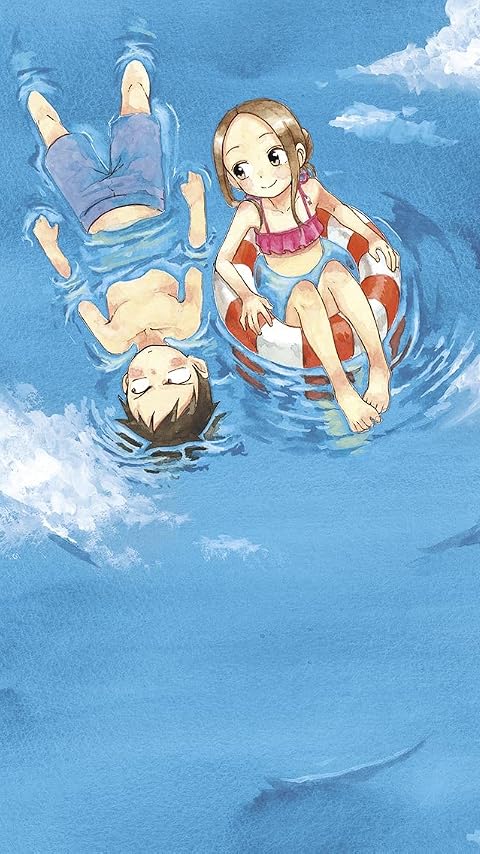 2022冬アニメ - 海で遊ぶ高木さんと西片くん