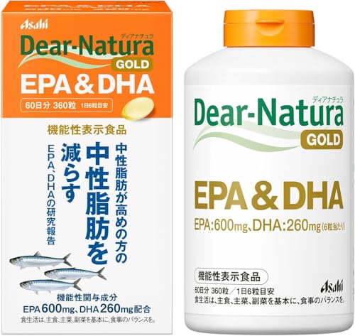 ディアナチュラゴールド EPA&DHA 360粒(60日分)