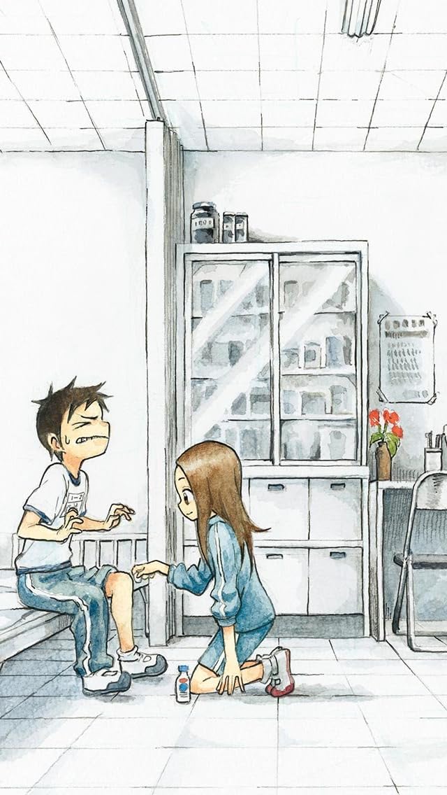 2022冬アニメ - 高木さんに消毒してもらう西片くん