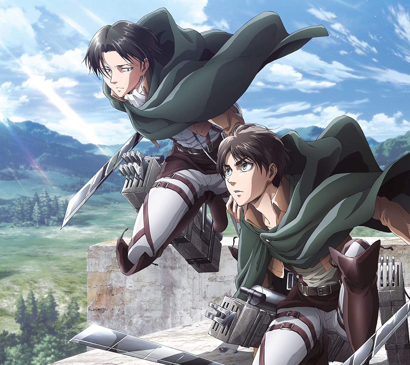 2022冬アニメ - リヴァイ,エレン