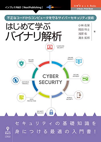 はじめて学ぶバイナリ解析　不正なコードからコンピュータを守るサイバーセキュリティ技術 (ondeck books(nextpublishing))