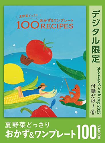 夏野菜どっさり　おかず&ワンプレート　100recipes　オレンジページcooking 付録だけ!⑥