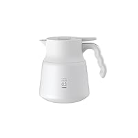 HARIO ハリオ V60 保温ステンレスサーバー PLUS 800 保存可能容量800ml ホワイト VHSN-80-W