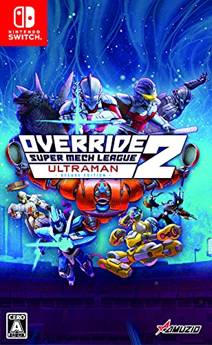 【NS】ニンテンドースイッチの名作・アクションゲーム人気投票＆ランキング【ACT】　135位　オーバーライド 2:スーパーメカリーグ ULTRAMANの画像