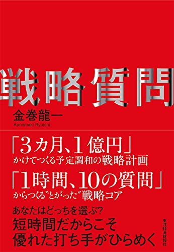 戦略質問-短時間だからこそ優れた打ち手がひらめく