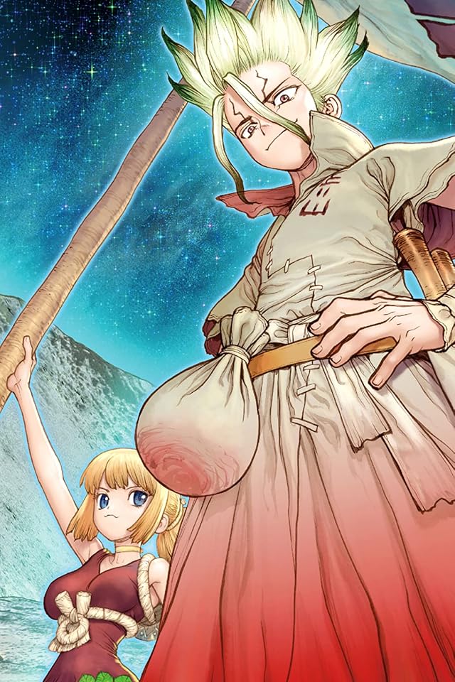 2023 春アニメ - コハク,石神 千空（いしがみ せんくう）