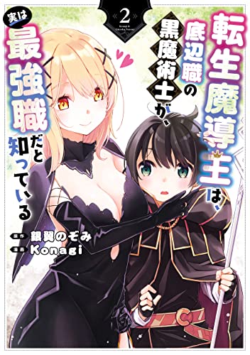 転生魔導王は、底辺職の黒魔術士が、実は最強職だと知っている 2巻 表紙