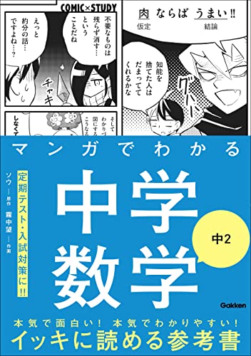 マンガでわかる中学数学 中2 (comic×study)