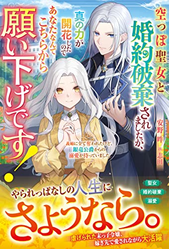 空っぽ聖女と婚約破棄されましたが、真の力が開花したのであなたなんてこちらから願い下げです!~義姉に全て奪われたけど、銀竜公爵からの溺愛が待っていました~【電子限定ss付き】 (ベリーズファンタジー)