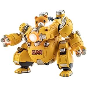 ファッション キャラメル(イエロー)可動フィギュアスピーカー 機動都市