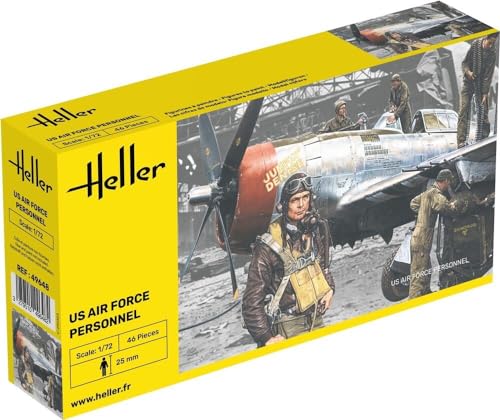 プラッツ エレール 1/72 WW2 アメリカ 空軍パイロット プラモデル HE49648 (人・動物)