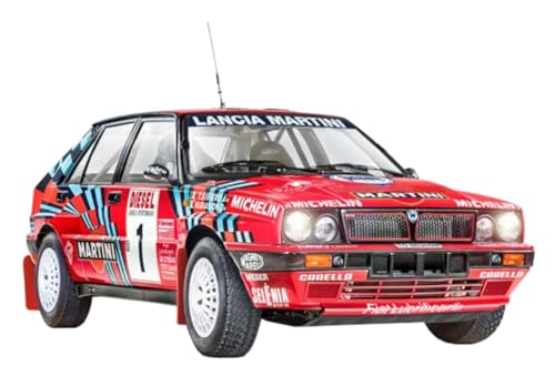 イタレリ 1/12 ランチア デルタ HF インテグラーレ 16V 1989 サンレモラリー 日本語対訳補足説明書付属 プラモデル IT4712JP