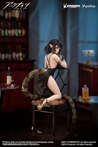 Myethos アークナイツ ユーネクテス ドレス Ver. 全高約220mm（台座含む） PVC、ABS、金属製1/7スケール塗装済み完成品フィギュア アクリルキーチャーム（封入）