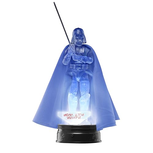 【Amazon.com限定】ハズブロ(Hasbro) スター・ウォーズ STAR WARS ブラックシリーズ ホロコム・コレクション ダース・ベイダー、コレクション用 15cmアクションフィギュア ライトアップホロパック G0277 正規品
