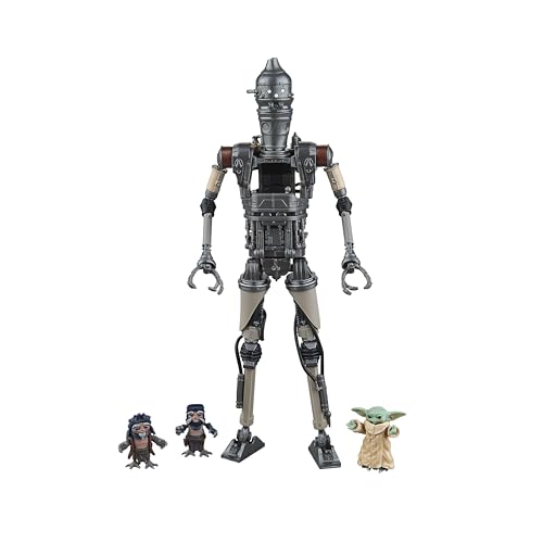 ハズブロ(Hasbro)スター・ウォーズ STAR WARS ブラックシリーズ IG-12 &グローグー、スター・ウォーズ:マンダロリアン コレクション用 15 cm アクションフィギュア 2 体パック G0074 正規品