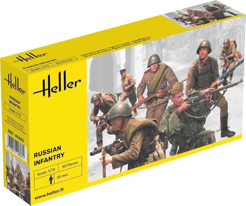 プラッツ エレール 1/72 WW2 ソビエト 歩兵 プラモデル HE49603 (人・動物)