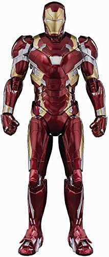Marvel Studios The Infinity Saga [マーベル スタジオの『インフィニティ サーガ』] DLX Iron Man Mark 46[DLX アイアンマン マーク46] 1/12スケール ABS&PVC&亜鉛合金&その他の金属製 塗装済み可動フィギュア 再販分
