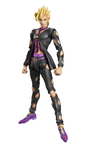 超像可動 『ジョジョの奇妙な冒険 第5部』「パンナコッタ・フーゴ Ver.BLACK」 約150mm PVC&ABS&ナイロン製 塗装済可動フィギュア