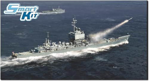 プラッツ ドラゴン 1/700 アメリカ 原子力ミサイル巡洋艦 U.S.S.ロングビーチ CGN-9 1980 プラモデル DR7135