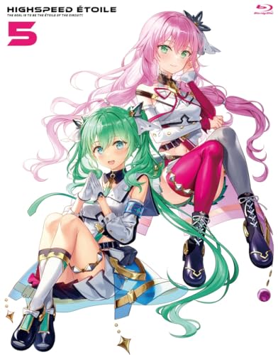 【Amazon.co.jp限定】HIGHSPEED &Eacute;toile Blu-ray vol.5(キャラファインマット(Lサイズ)付き) [Blu-ray]