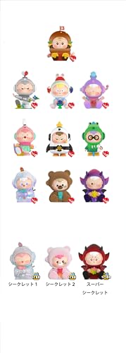 WOOO DIU DIU BABY DONT LEAVE ME シリーズ PVC&ABS製 塗装済みトレーディングフィギュア 10個入りBOX